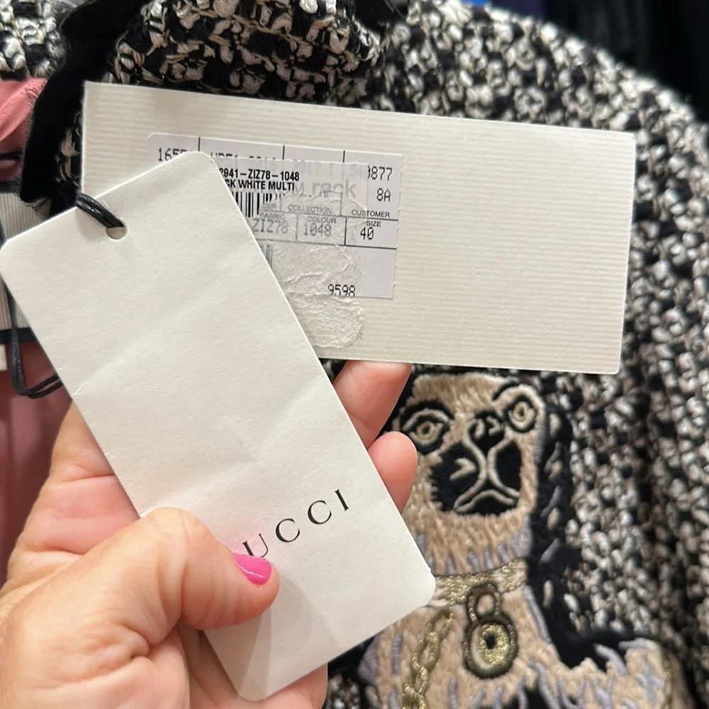 Gucci Alessandro Michele King Spaniel dog Jacket. - Picture 5 of 6